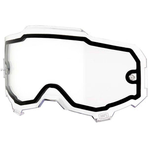 100% Armega Goggle Dual Pane Lenses