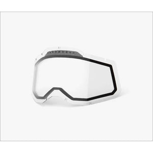 100% Accuri Racecraft Strata v2.0 Vented Dual Lenses